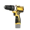 12V yellow batch head two-speed body (excluding charger battery