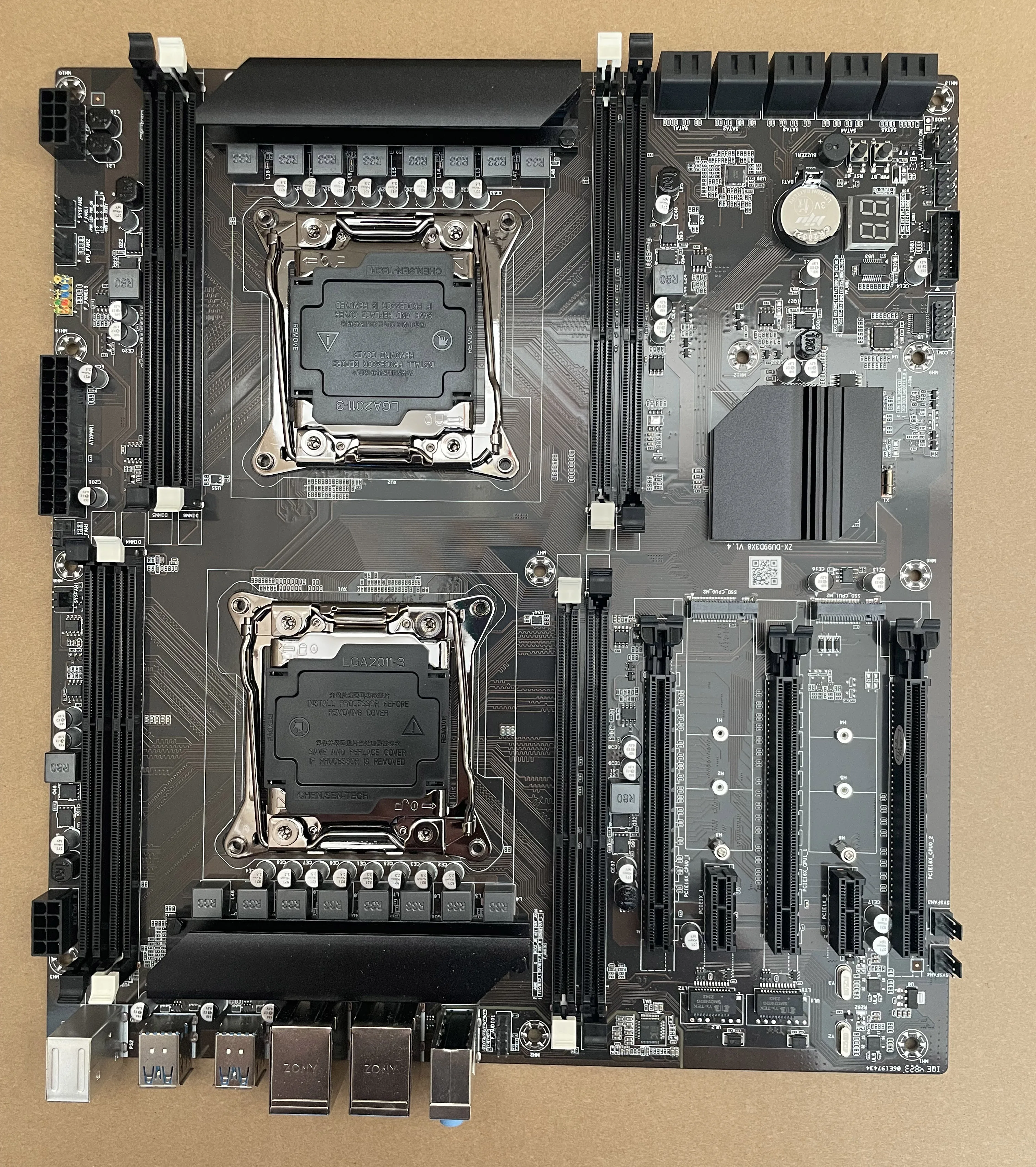 Du99d3x8 DDR3 Dual CPU Motherboard Gaming Server Power