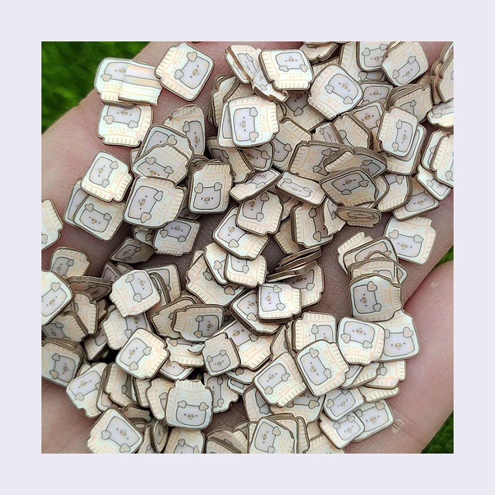 Коробка для молока с животными полимерные глины рукоделия пластиковые клейкие частицы грязи слайм наполнитель