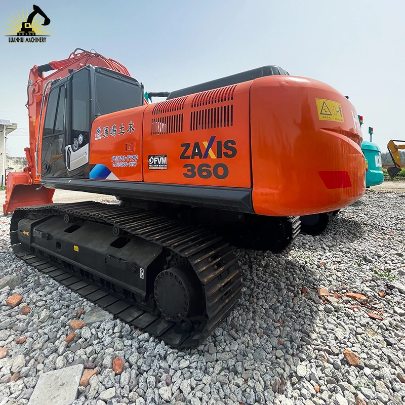 Heavy Duty Construction Machinery Bulk Order Support 18000 Hours Durability Used Hitachi ZX360-3 Excavator 34200-34300kg - Image 2