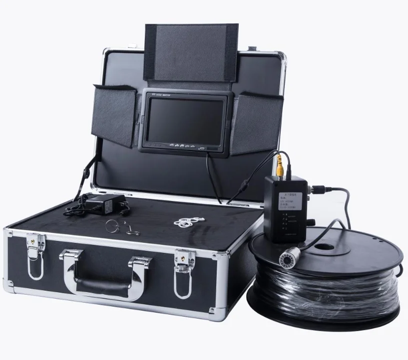 7 Inch LCD Monitor Video Fish Finder Camera Kit For Winter Underwater Ice Fishing Men's Gift