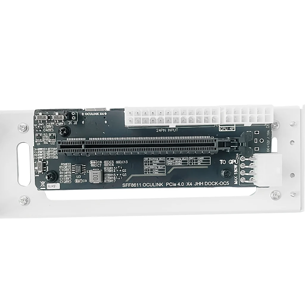 Adaptador M.2 PCIE PCIe 4,0 X16 a 4 puertos M.2 NVMe con ventilador de Adaptador M.2 PCIE PCIe 4,0 X16 a 4 puertos M.2 NVMe con ventilador de