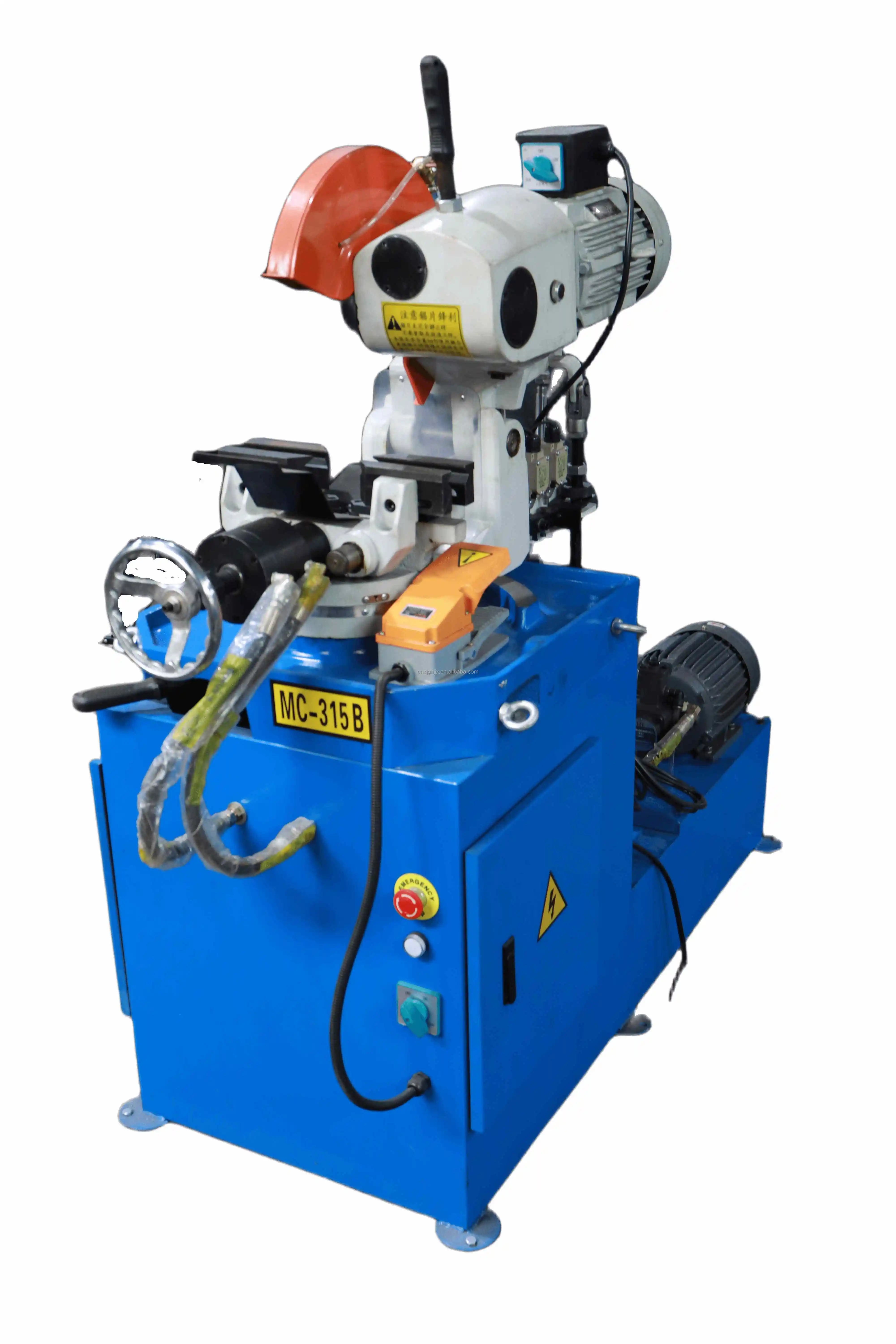 315 Small Pneumatic and Manual Pipe Cutting Machine Burr Free Quick ...