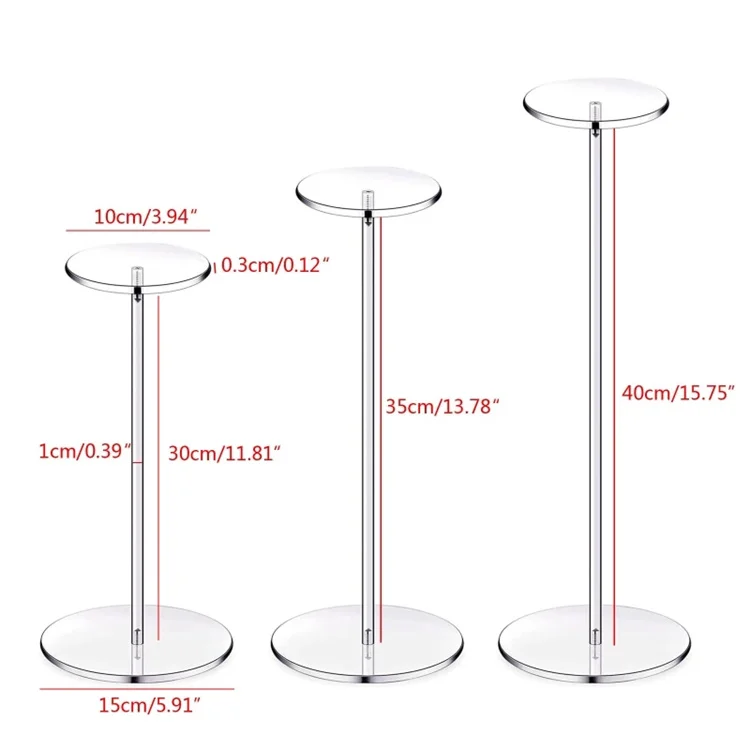 Clear Acrylic Hat Stand And Wig Holder Rack Decorative Hat Display ...