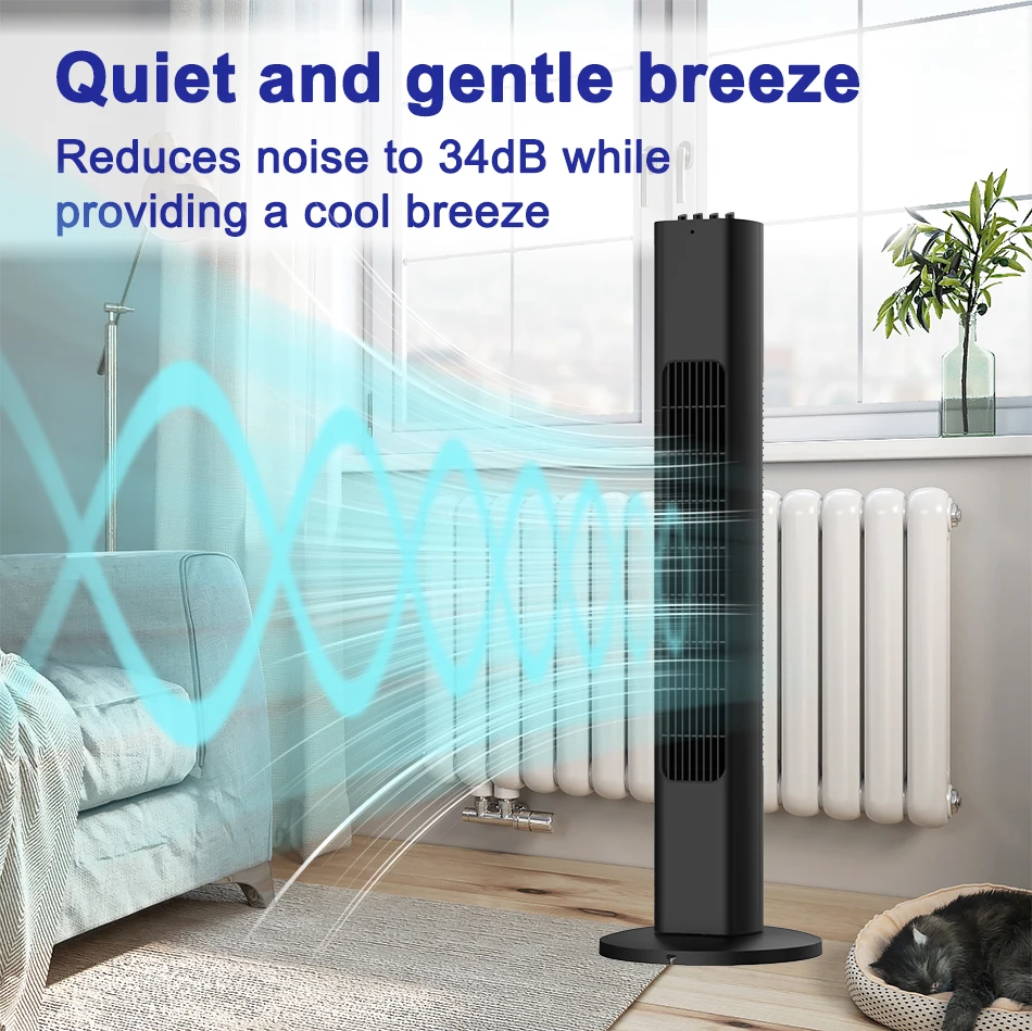 Modern Outdoor Tower, 50 W(0.07hp), Plastic - detail 12