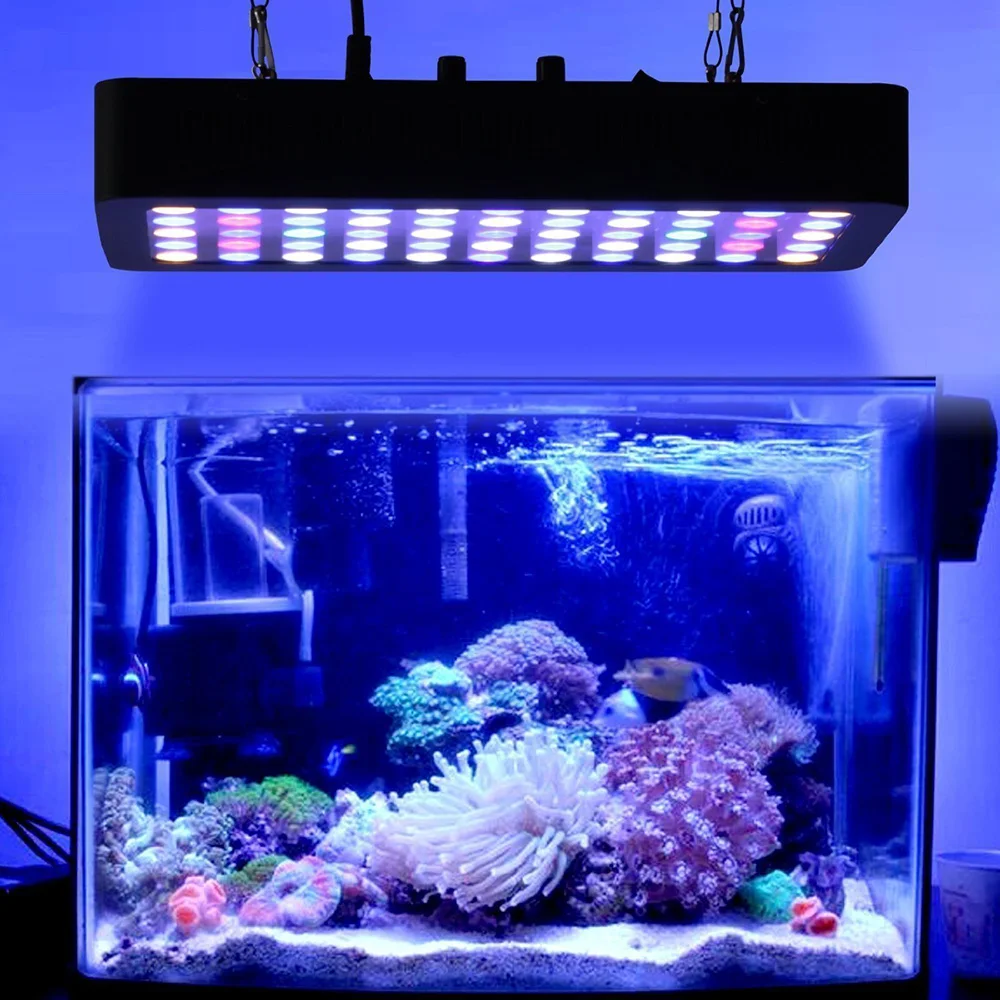 165W Dimmable Fish Tank Light - Perfect for Marine Reef