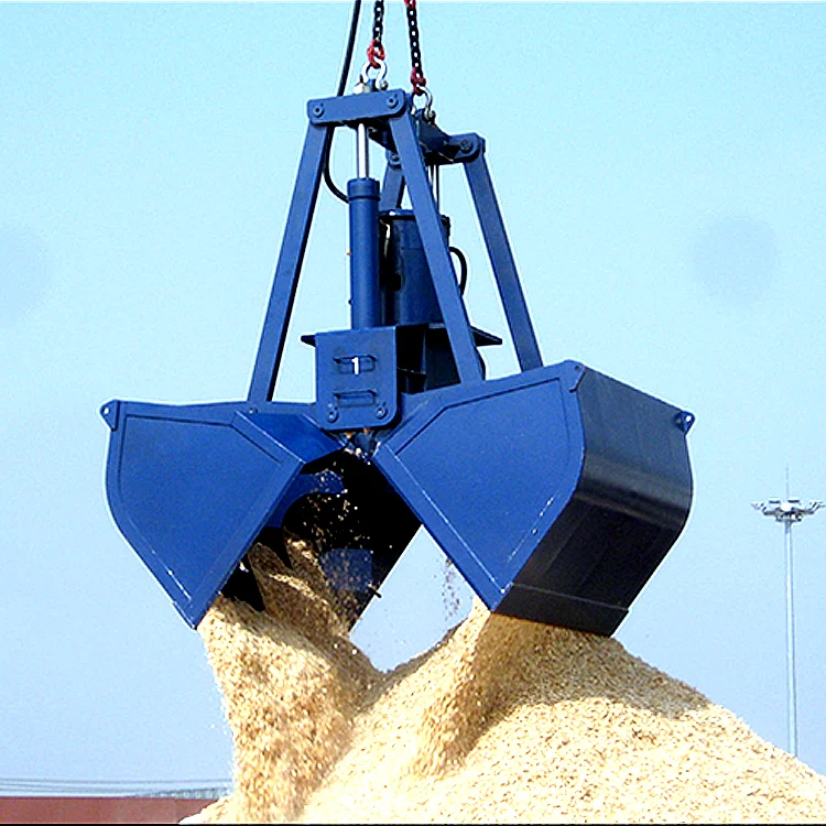 10cbm Crane Iron Scrap Clamshell Grab Bucket for Steel Mill