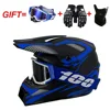 Pista azul mate + 100 gafas protectoras + mascarilla facial + guante
