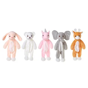 Baby Plush Toys Cartoon Animal Appease Dolls for Newborn Soft Stuffed Comforting Appease Towel Sleeping Toys