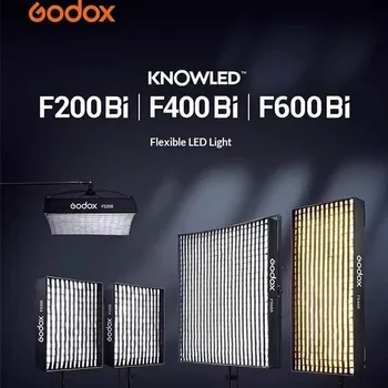 Godox Knowled F200Bi/F400Bi/F600Bi Foldable Dual Color Temperature Fabric Fill Light