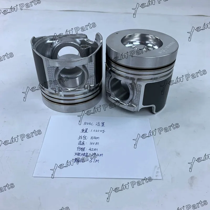 N04C Cylinder Engine Piston for Hino Engine Spare Part 3