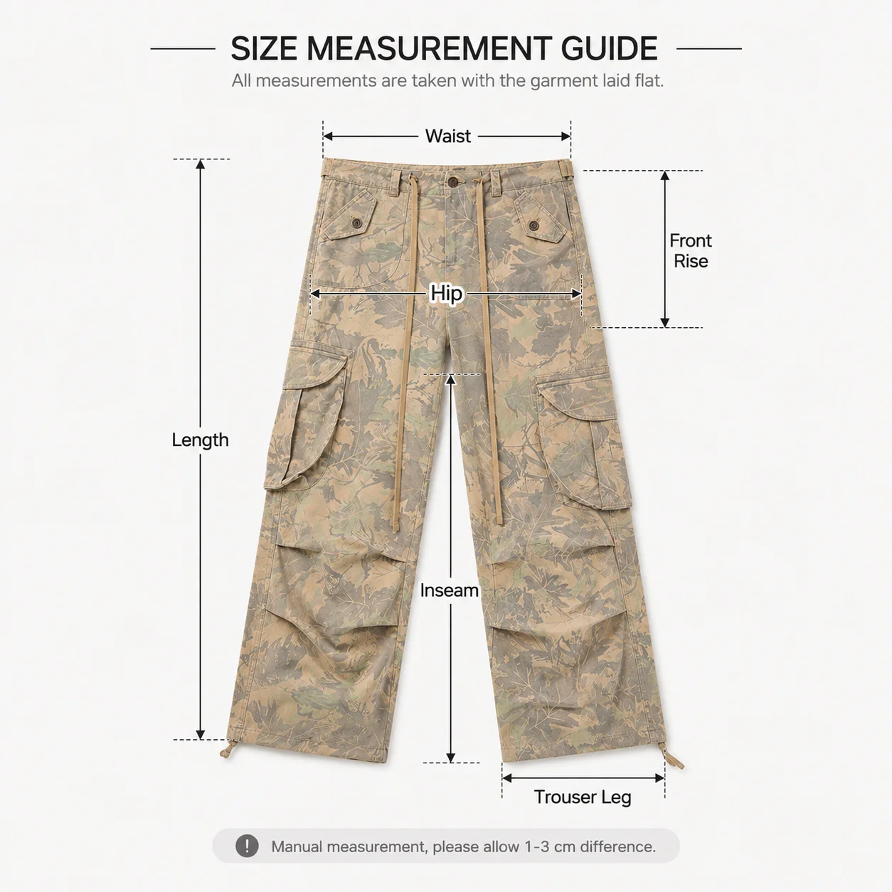 Size measurements
