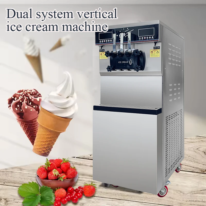 XY-Z966DS Dual System Soft Ice Cream Machine by Shineu
