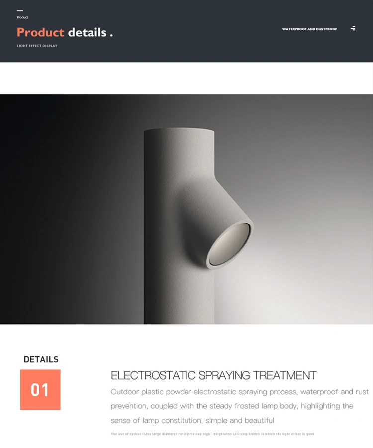 Amazon Wall lamps Courtyard LED Wall Lamp Driveway Landscape lighting Waterproof street Garden Lights Outdoor Wall light