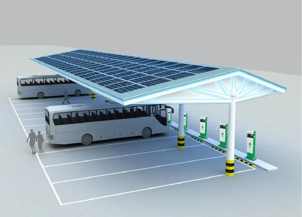 Solar Storage And Car Charging 14kw Ac Ev Solar Charging Carport Home