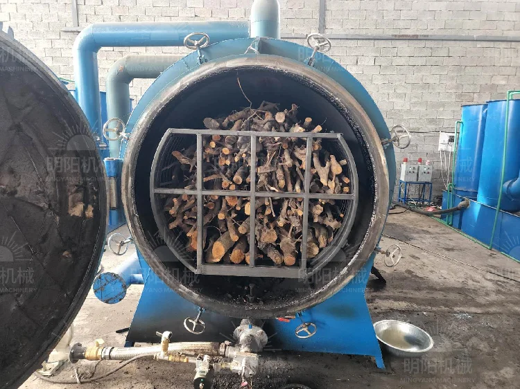 Small Industrial Smokeless Bamboo Wood Charcoal Furnace with Motor Energy Saving Easy Operation Mobile Kiln for Sale