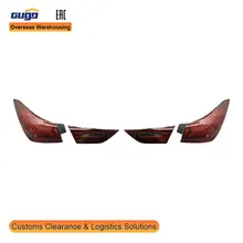 GUGO Tail Light for 2024 MERCEDES-BENZ CLA-Class W118 MODEL Red and Clear Lens New Position Rear Voltage 12V and 24V