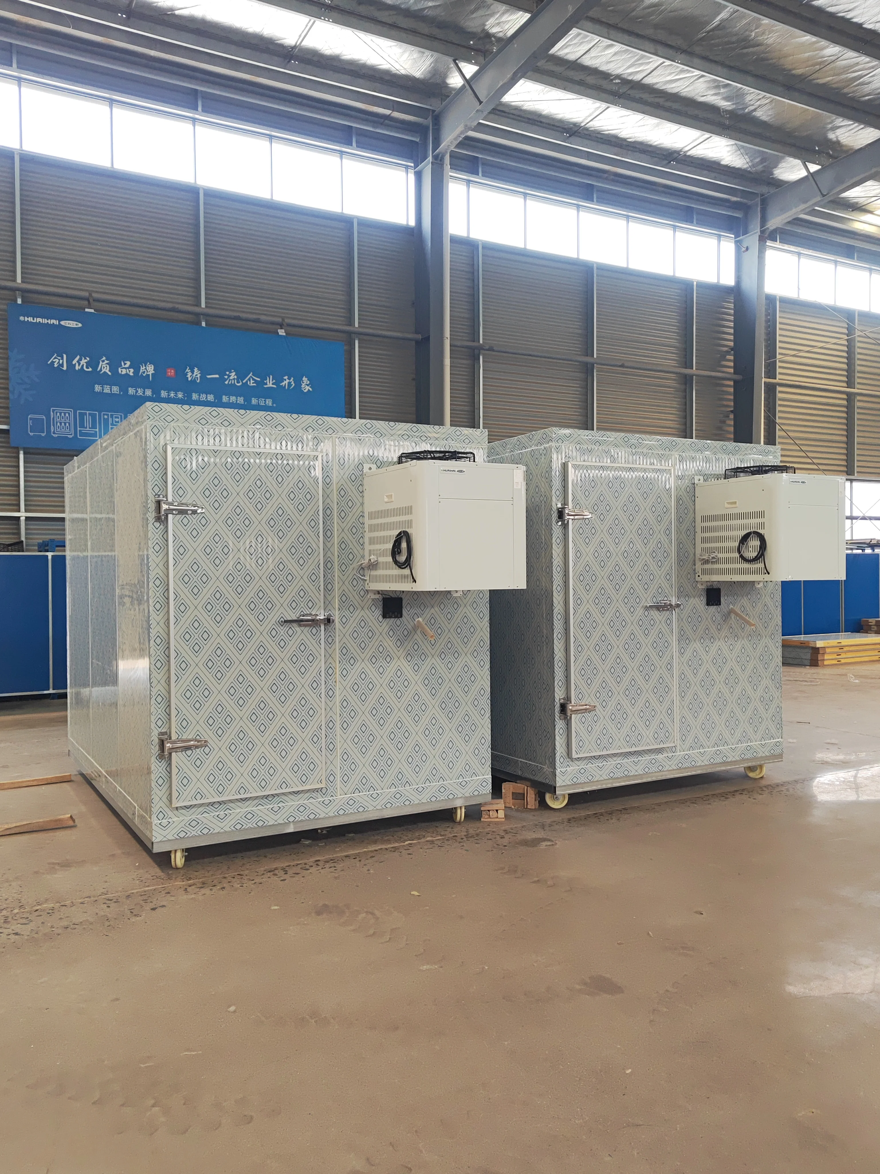 New Design Cold Storage Room with Copeland Emerson Tecumseh Compressors Container Feature Cold Room Door with Handle