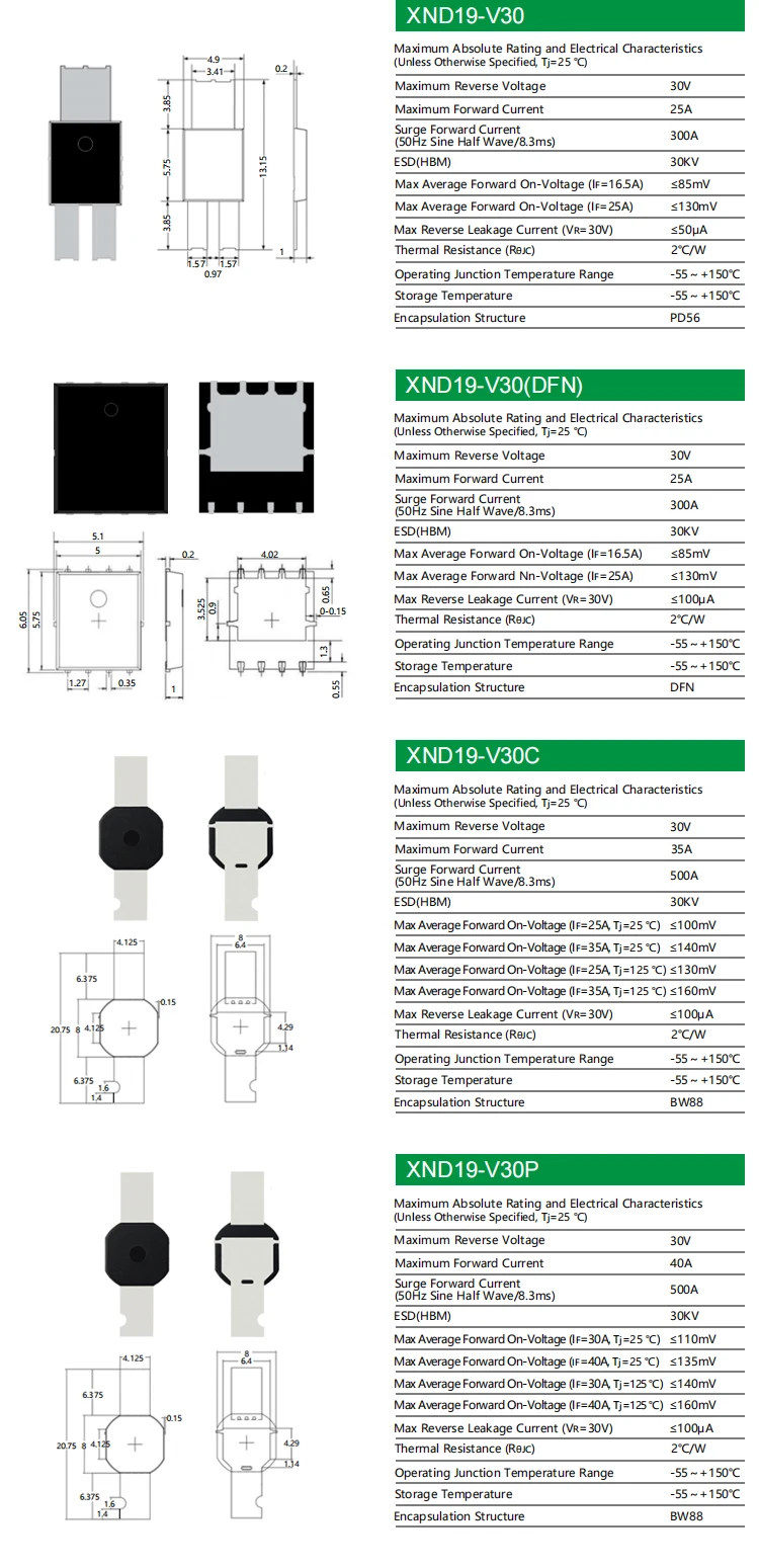 Mos Bypass Diode 30v 35a Pv Bypass Switched Circuit Solar Panel Bypass