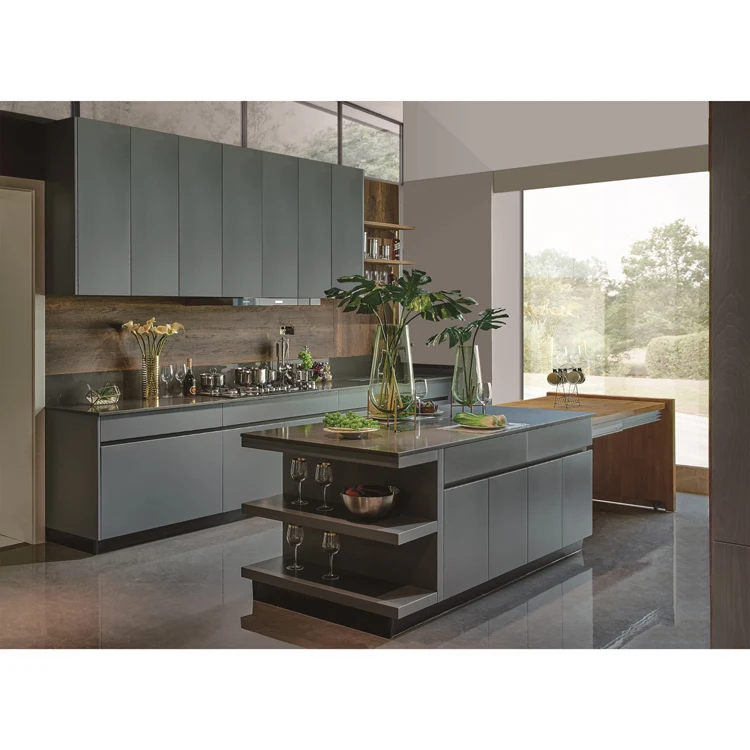 2021 new arrival modern kitchen cabinet professional manufacturer