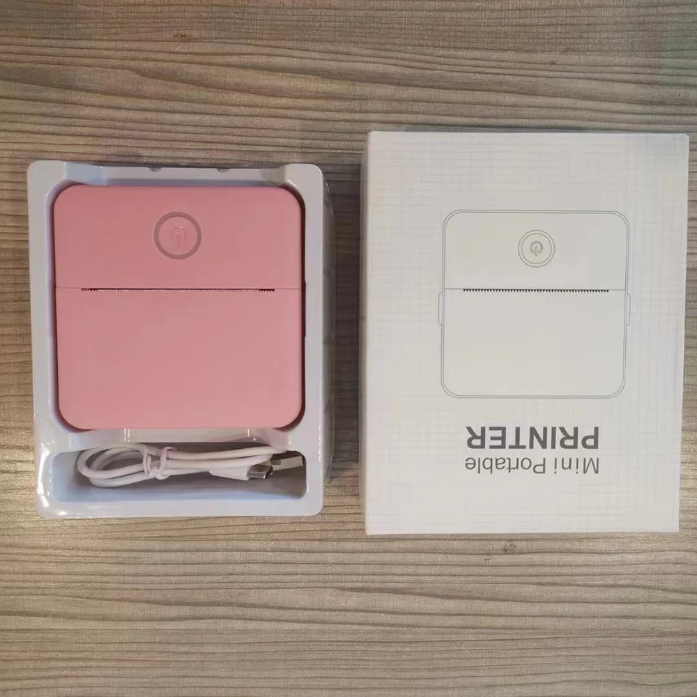Popular Mini Instant Wireless Printer Portable Digital Photo Thermal Label Printer for Children Gifts Pocket Thermal Printer X6