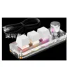 Blanco, 3 teclas con RGB