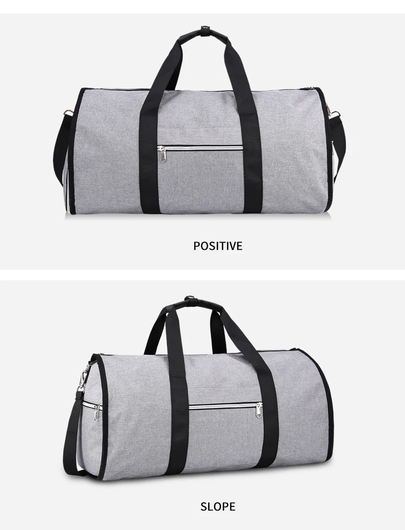 Oem Factory Suit Duffel Bag Garment Bag Travel Suit Bag With Bottom