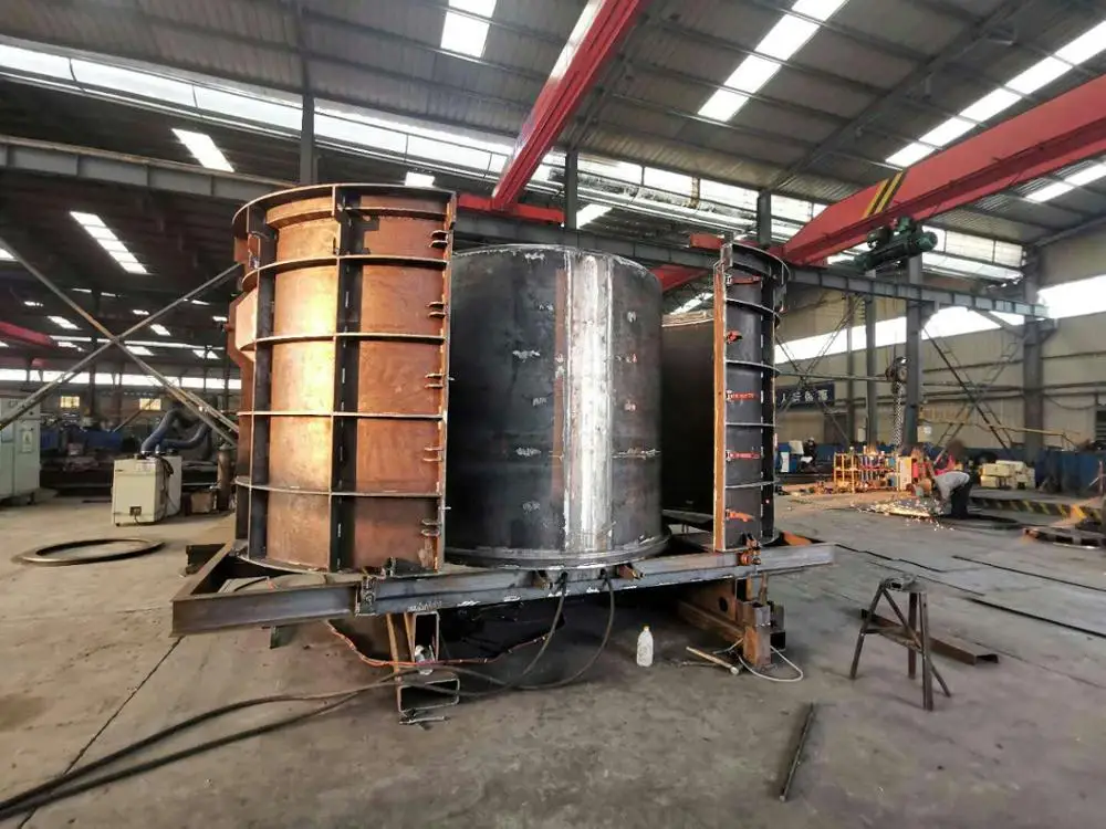 Wet Casting Precast Reinforced Concrete Manhole Riser Pipe Steel Moulding Machinery Making Manufacturer Sale Prices for Sanitary