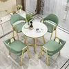 1 desk 4 chair fruit green