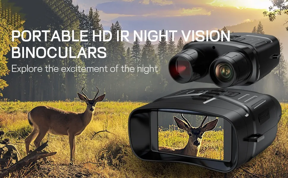 Digital Night Vision Goggles Binoculars Infrared Digital Binoculars
