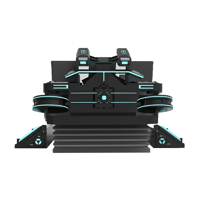6 мест виртуальной реальности Семейные игры multi-мест 9D vr-кинотеатр vr-игровой автомат roller coaster настоящие симуляторы