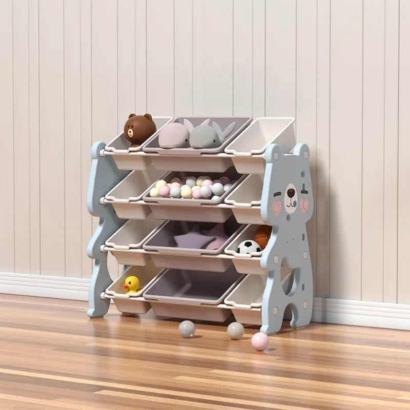 Stylish Preschool Cartoon Nursery Storage Indoor Bedroom