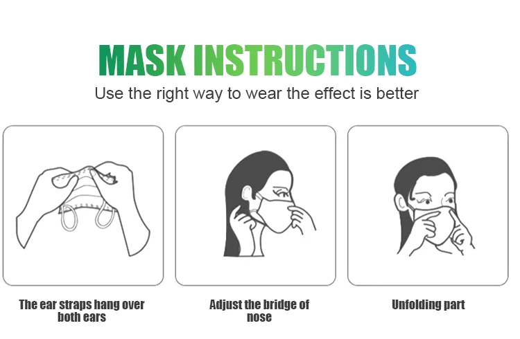 Disposable Earloop Face Mask 3plies