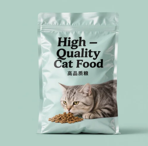 Printing Resealable Pet Snacks Upright Bag Packaging Custom Plastic Zipper Bag Freeze-dried Dog Snacks