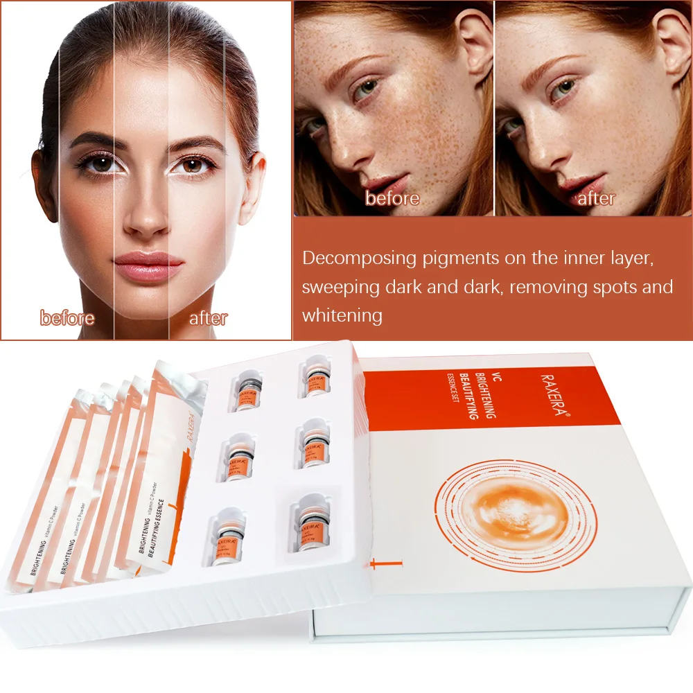 Oem/odm Private Label Vitamin C Skin Whitening Set Face Skin Care Anti