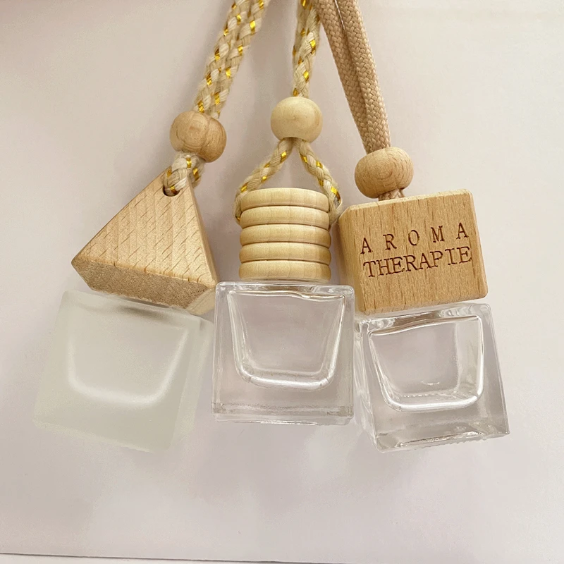 glass car perfume bottle