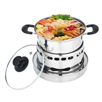 LNJ Bruciatore per alcool, bruciatore per fonduta in acciaio inox, accessorio per fornelli a spirito, pasta combustibile, alcool, mini bruciatore al cioccolato, per campeggio (2 pezzi