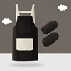 Conjunto de pintura infantil de dos piezas - mangas en blanco y negro