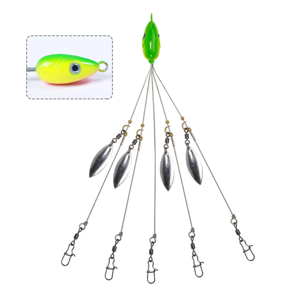 Ilure Alabama Rig Umbrella for Bass Fishing 3 Arms Swim Baits