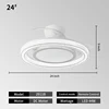 2911B+White+24inch