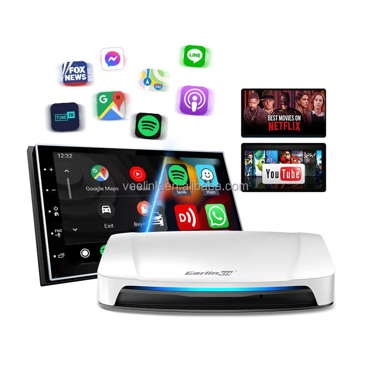 Carlinkit Tbox Plus Android 13.0 CarPlay AI Box-Wireless Carlinkit