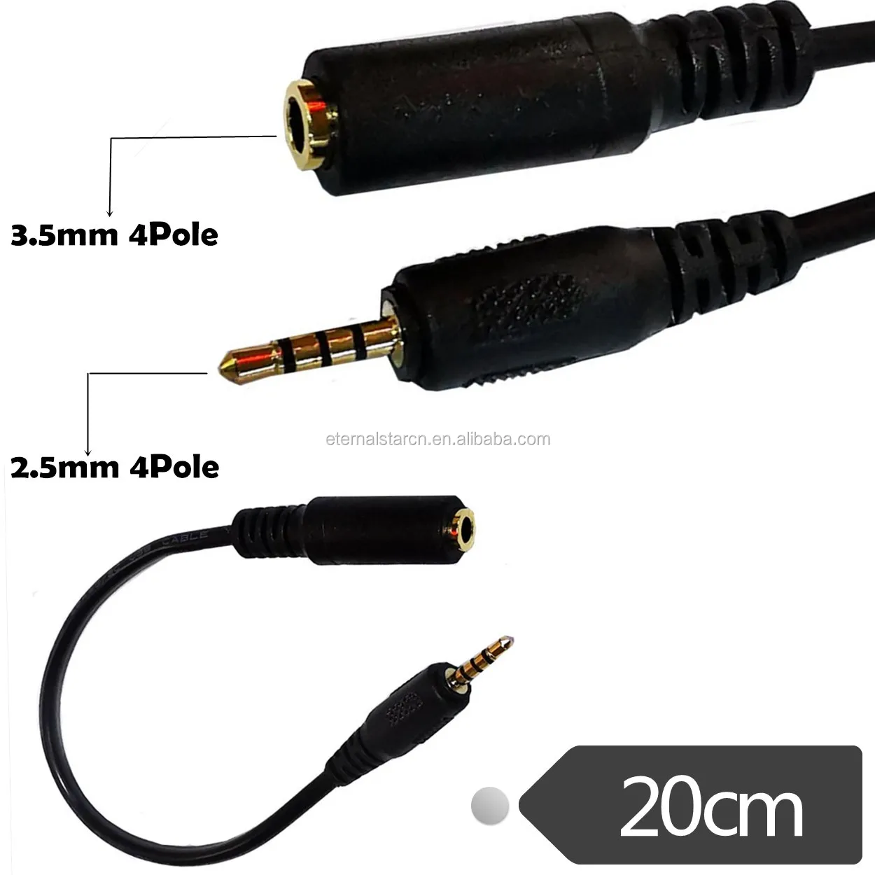Wholesale Adaptateur Micro USB mâle vers Jack Audio stéréo, Angle coudé de  90 degrés, 3 pôles, 3.5mm, pour câble d'écouteurs From m.alibaba.com