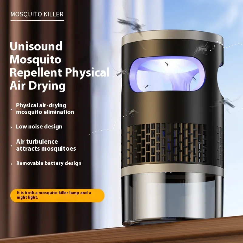 Wireless Outdoor Mosquito Lamp with Mummy Style Closure Silent and Home Office Friendly for Infant Pregnant Women Sleepers