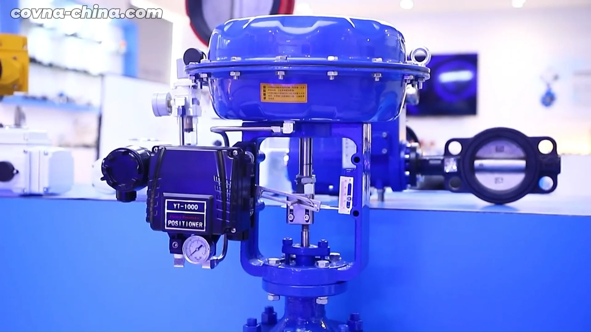 Modulating Control Valve Cmv Pneumatic Control Valve Cast Steel Ansi Flange 150lb Pneumatic Control ...