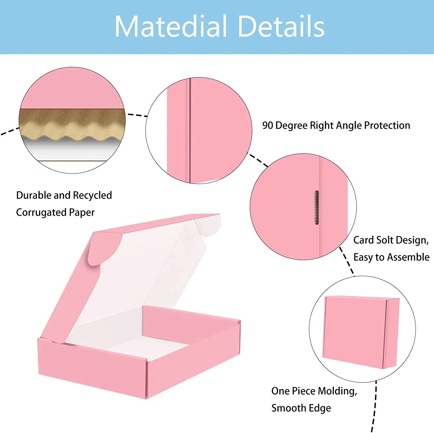 Eco Friendly Custom Printed Shipping Packaging Box Luxury Paper Boxes