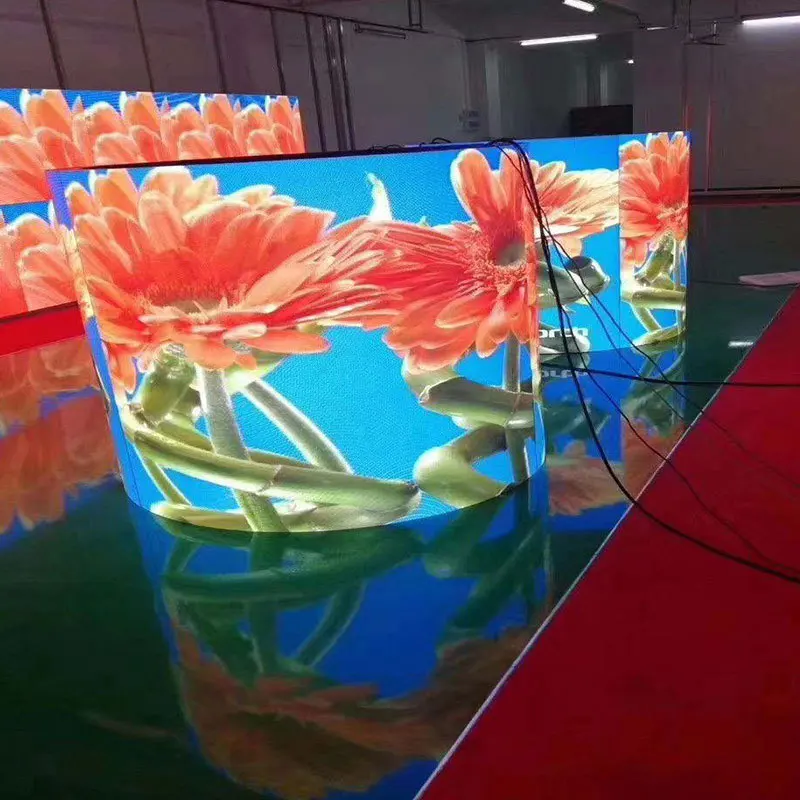 P3 Indoor Led Display Advertising Video Led Wall Panel Soft Flexible