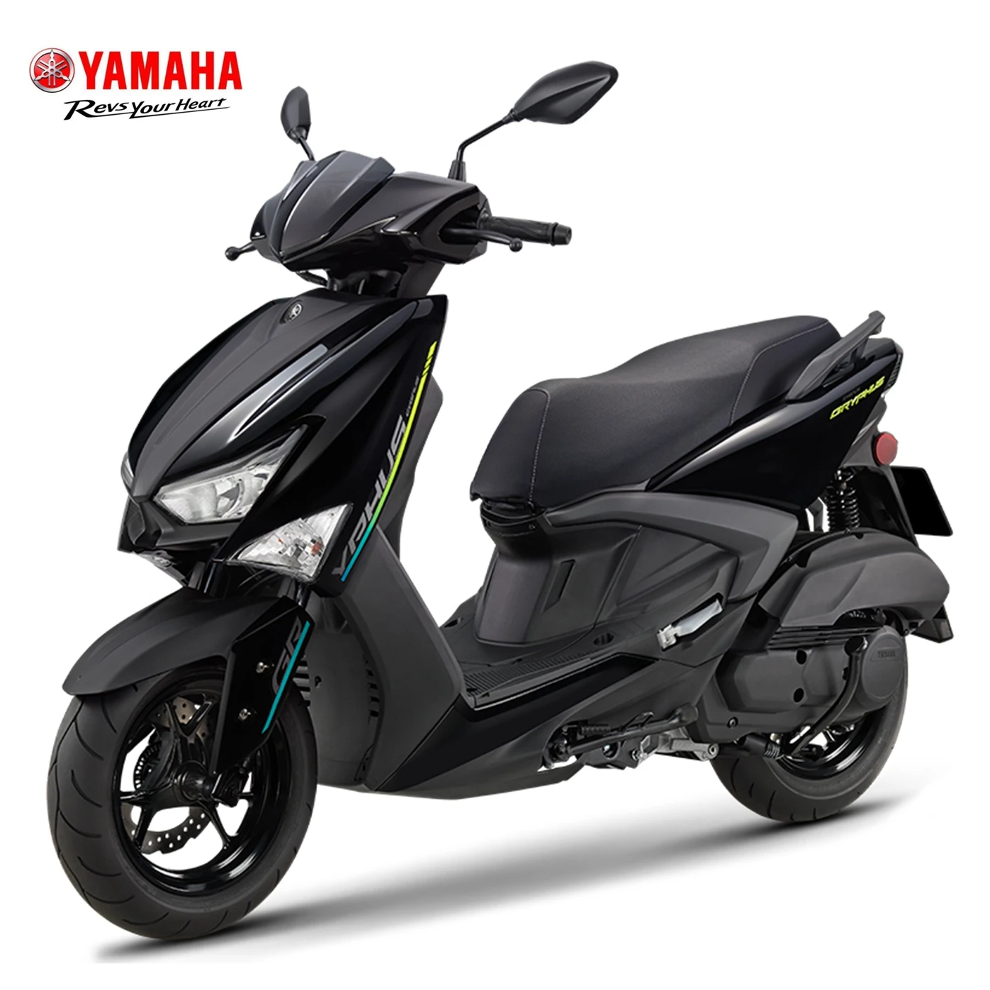 本物の台湾製 Yamaha Cygnus Cryphus 125 ABSスクーター、127kg、784mm