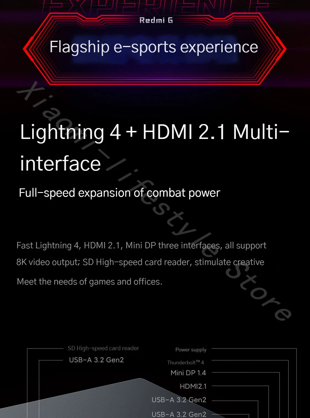 Xiaomi Redmi G Pro Gaming Laptop 2022 - Intel I9, Rtx3070ti
