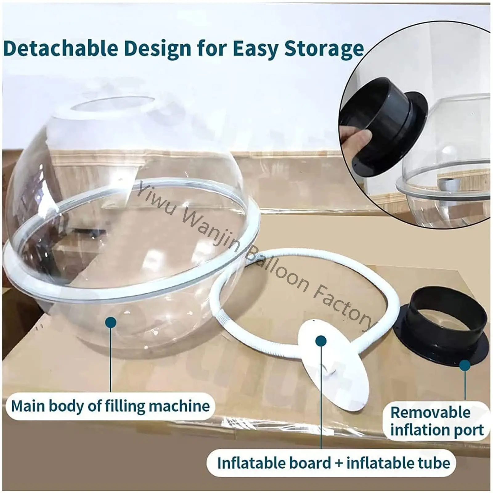 Bobo Balloon Stuffing Stuffer Machine Pump With Gifts Electric Balloon