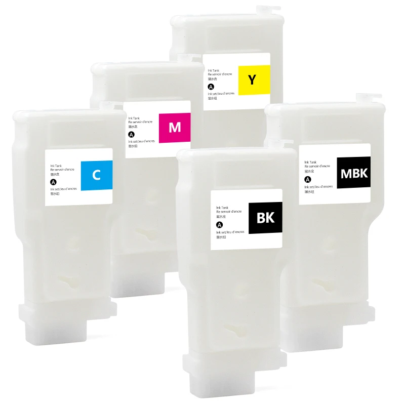 Cartuccia D'inchiostro PFI-120 Pigment PFI120 Cartuccia Serbatoio Inchiostro Ciano 130ml Compatibile Con Canon PFI-120 PFI-120C PFI120C Per ImagePROGRAF IPF TM-200 TM-205 TM-300 TM-305 - Foto 6